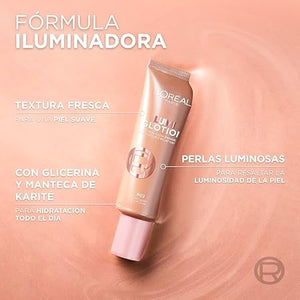 L'Oréal Paris Lumi Glotion iluminador de maquillaje hidratante