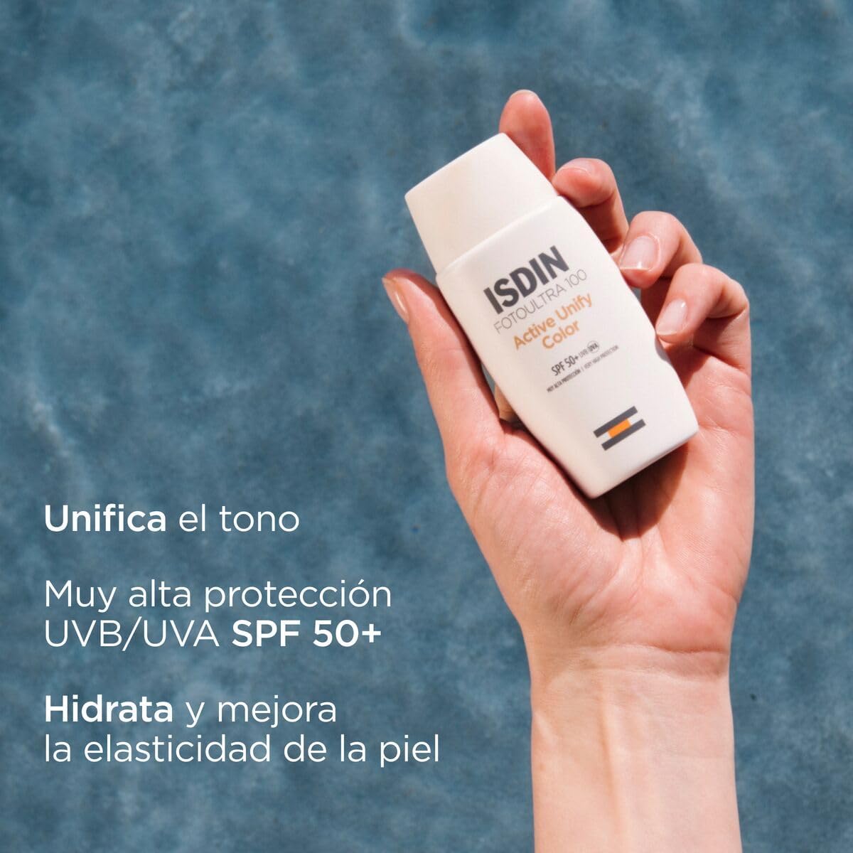 ISDIN Fotoultra 100 Active Unify SPF 50+ Protector Solar Facial con Color.