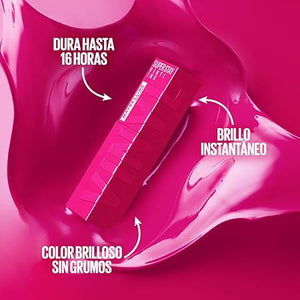 Maybelline Labial líquido brillante Superstay Vinyl Ink, 4.2m