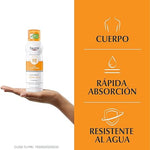 Eucerin Protector Solar Corporal Toque Seco FPS 50+ Spray, 200 ml