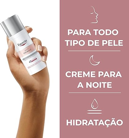 Eucerin Crema facial hidratante noche anti manchas Anti Pigment, 50ml