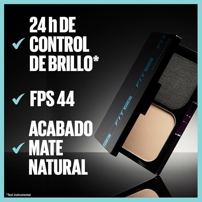Maybelline Base de maquillaje en polvo con FPS 44