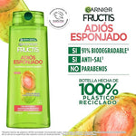 Garnier Fructis Adiós Esponjado Shampoo Disciplinante Antifrizz 650 ml