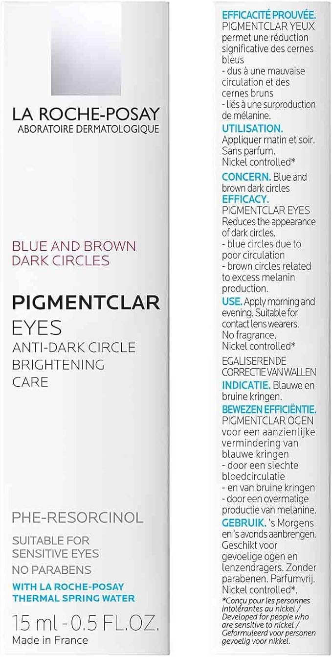 La Roche-Posay Crema para Contorno de Ojos Despigmentante La Roche Posay Pigmentclar Ojos 15ml