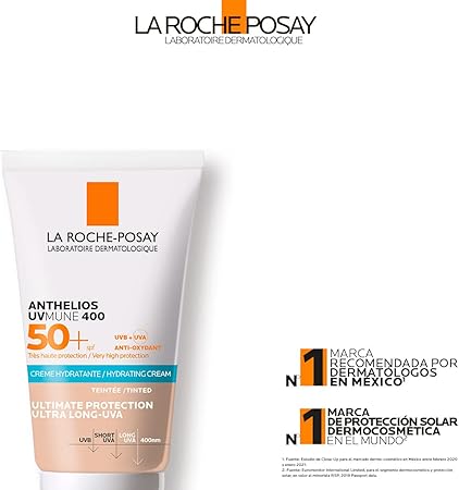 La Roche-Posay Anthelios UVmune 400 Crema Hidratante SPF50+ Tintado 50ml