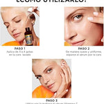 Garnier Express Aclara Serum Noche Antimanchas con 10% Vitamina C Pura para una Piel Radiante, reduce las Manchas durante la Noche, 30ml