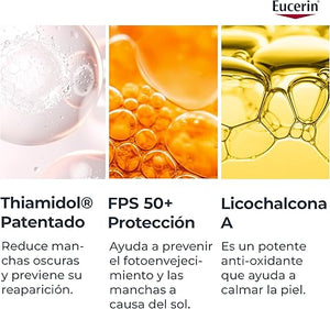Eucerin Protector solar facial anti manchas FPS 50+ Anti Pigment Sun, 50ml