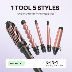 Estilo profesional, rizos infinitos: Wavytalk 5-en-1 by Goddess Glow