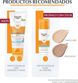 Eucerin Protector Solar Corporal Toque Seco FPS 50+ Spray, 200 ml
