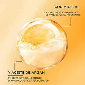 Garnier Skin Active Agua micelar desmaquillante bifásica, 400ml.