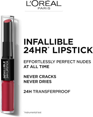 L’Oréal Paris Infallible 24HR 2-Step Lipstick