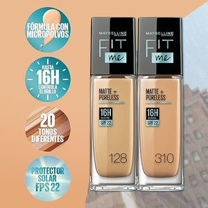 Maybelline Base de Maquillaje Fit Me Matte