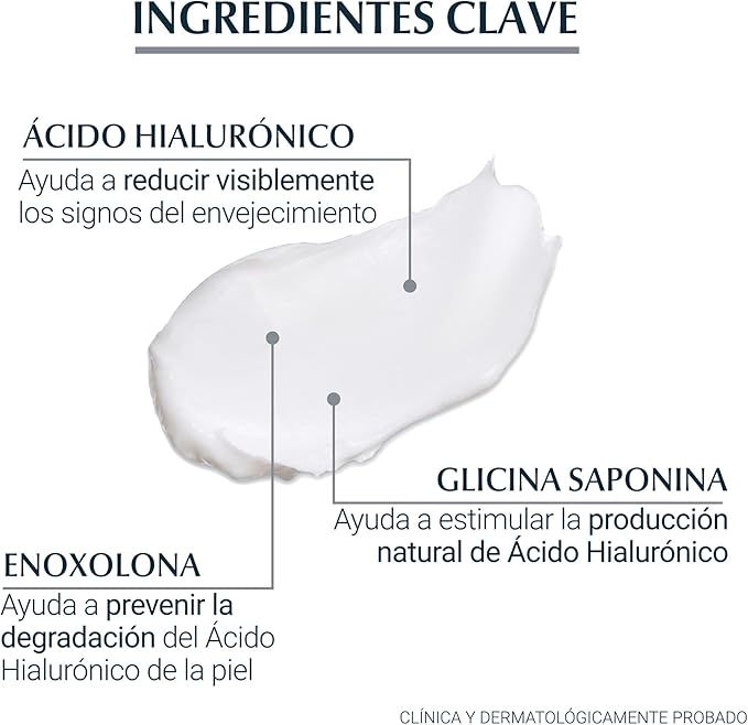 Eucerin Crema dia FPS 15+ ácido hialurónico Hyaluron Filler, 50 ml