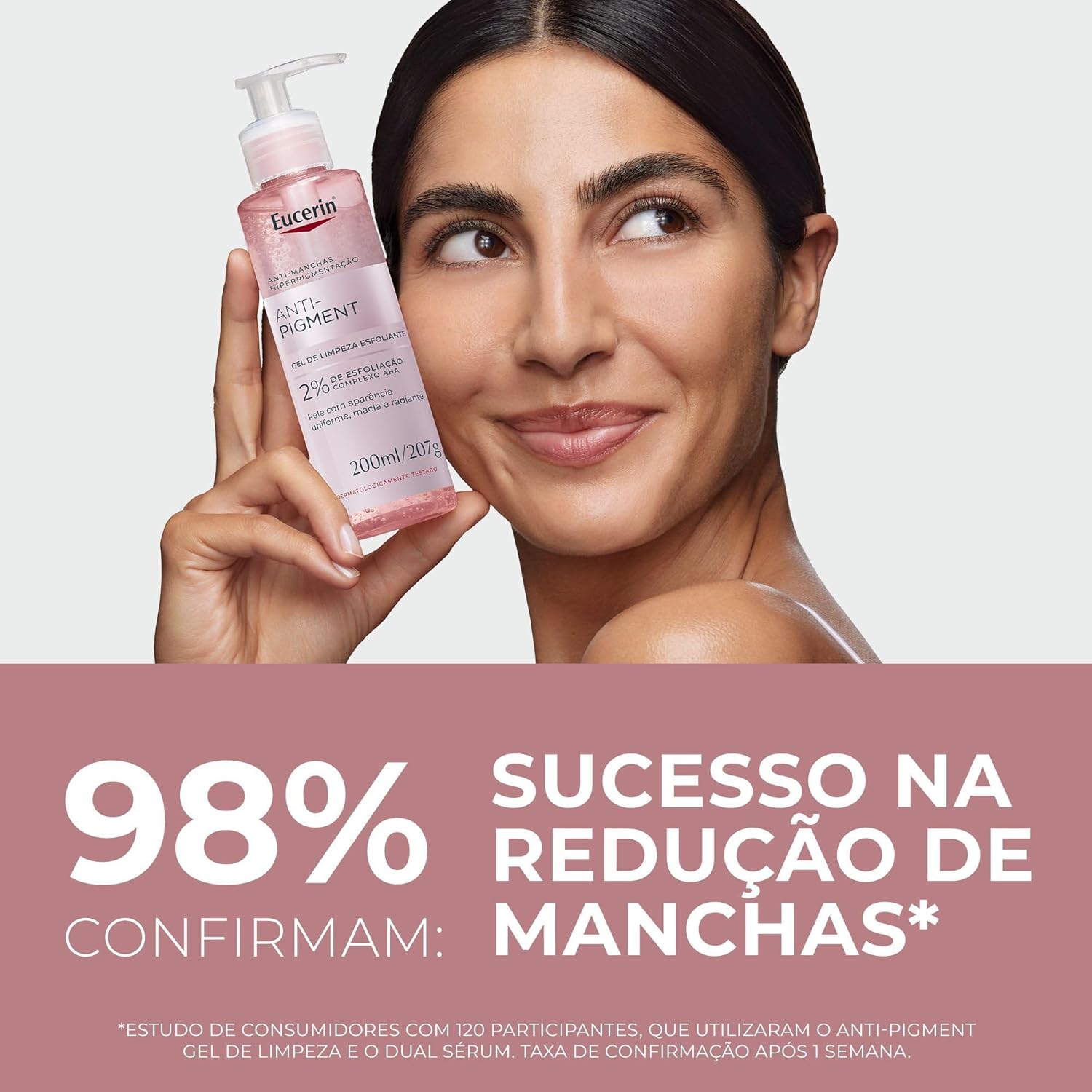 Eucerin Anti-Pigment Gel Limpiador Facial 200ml Exfoliante Gentil Anti Manchas.
