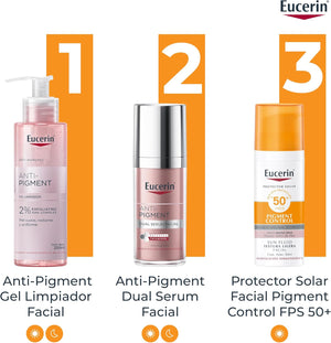 Eucerin Protector solar facial anti manchas FPS 50+ Anti Pigment Sun, 50ml