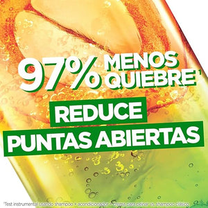 Garnier Fructis Crema para Peinar Sin Enjuague Borrador de Daño, largo perfecto crema 10 en 1, 300ml