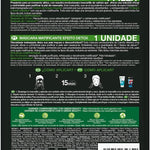 Garnier Skin Naturals Face Mascarilla facial en tela para piel grasa con carbon