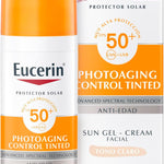 Eucerin Protector solar facial FPS 50+ CC Cream tono claro, Sun Creme, 50ml