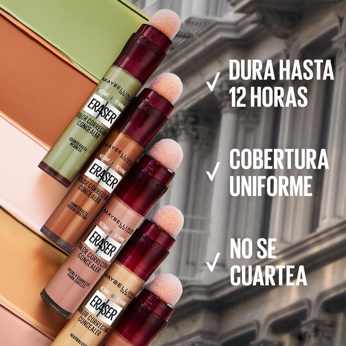 Maybelline Instant Age Rewind Corrector facial 3 en 1, 6ml