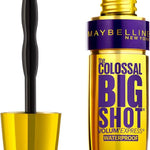 Maybelline Mascara para Pestanas Lavable, The Colossal Big Shot, Very Black, 9.7 ml