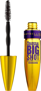 Maybelline Mascara para Pestanas Lavable, The Colossal Big Shot, Very Black, 9.7 ml