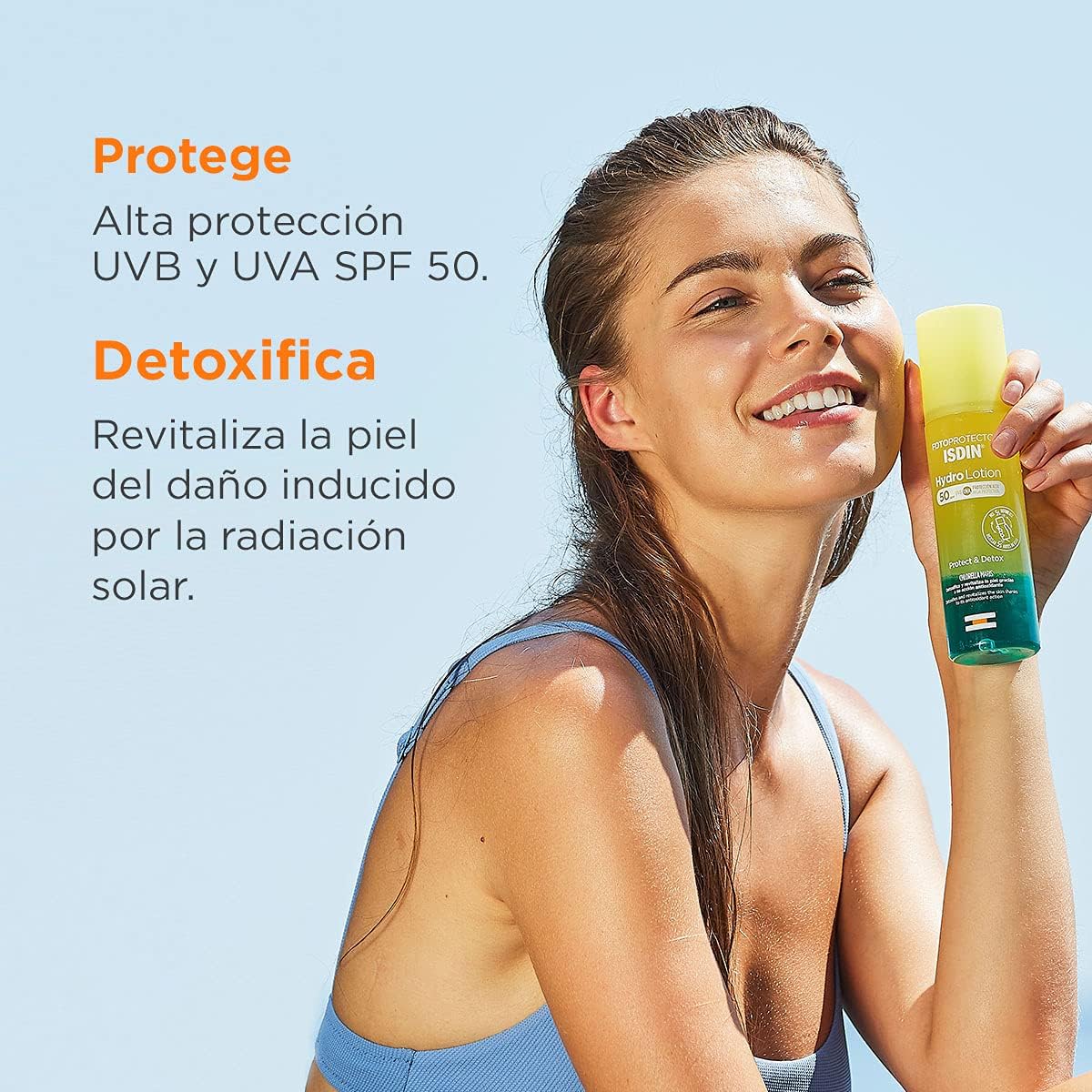 ISDIN HydroLotion SPF 50 Protect & Detox