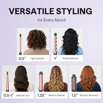 Estilo profesional, rizos infinitos: Wavytalk 5-en-1 by Goddess Glow