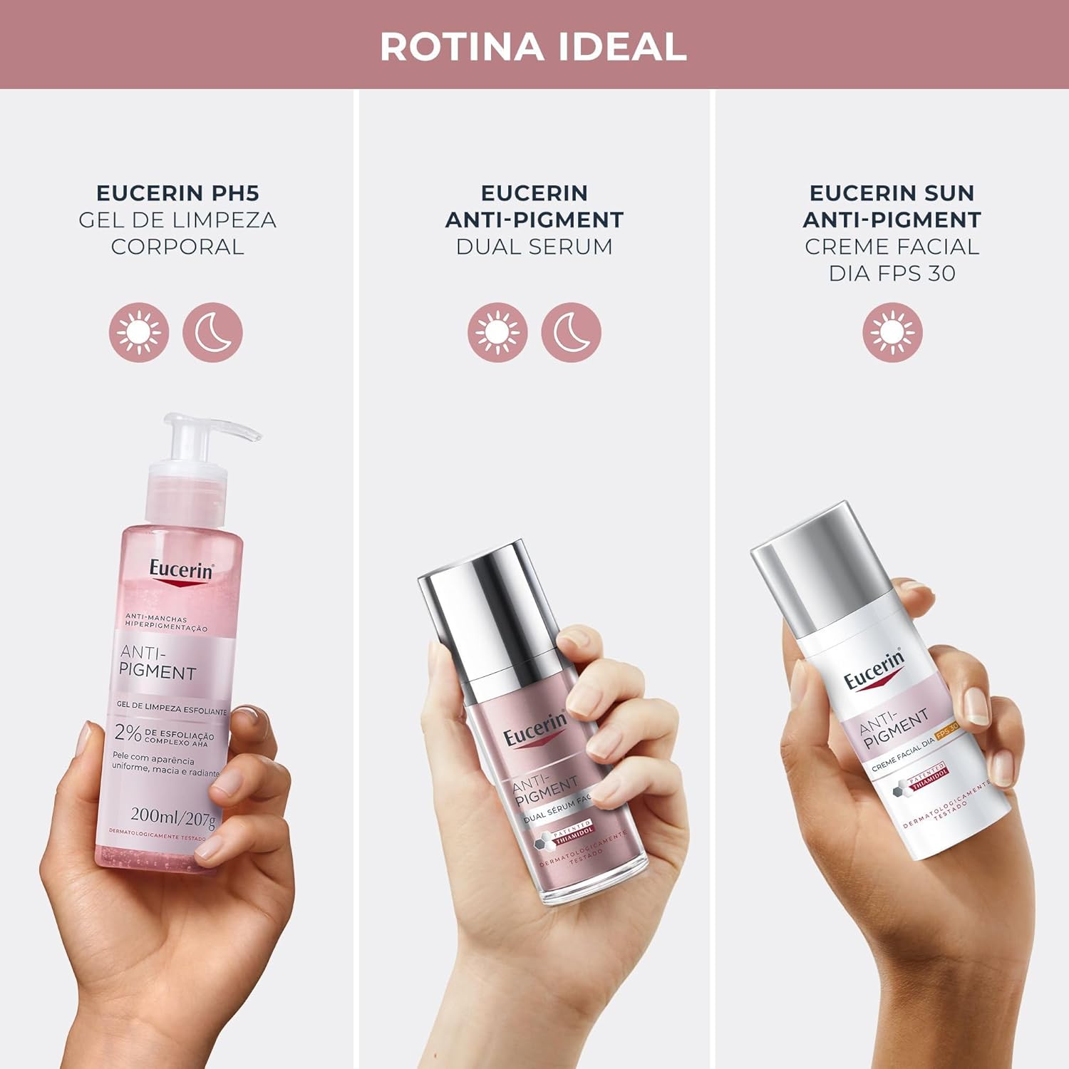 Eucerin Anti-Pigment Gel Limpiador Facial 200ml Exfoliante Gentil Anti Manchas.