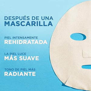 Garnier Skin Active Garnier skin active hidra bomb mascarilla facial en tela hidratante revitalizante con granada acido hialuronico de origen natural
