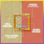 Maybelline Sombras de Ojos de larga duración, a prueba de agua, Color Rivals