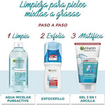 Garnier Skin Naturals Face Gel Exfocepillo Pureactive, 150 Ml
