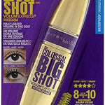 Maybelline Mascara para Pestanas a Prueba de Agua,The Colossal Big Shot, Very Black, 9.5 ml
