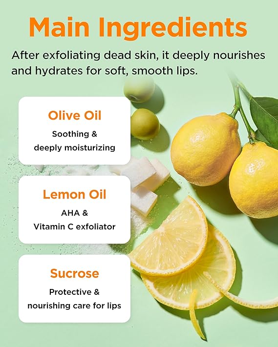TOCOBO Lemon Sugar Scrub Lip Mask 20 ml.