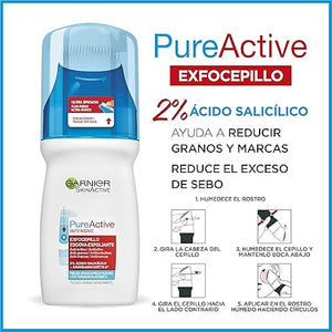 Garnier Skin Naturals Face Gel Exfocepillo Pureactive, 150 Ml