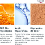 Eucerin Sun Face Hydro-Fluid FPS 50 + Tono Medio 50ml Protector Solar Facial