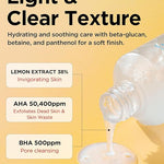 TOCOBO AHA BHA Lemon Facial Toner – 150 ml