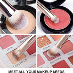 Brochas de Maquillaje 20 Piezas Set de Brochas para Maquillaje Profesionales Brochas Faciales Maquillaje