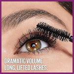Maybelline Mascara para pestañas que brinda efecto lifting, False Lash Lift, Lavable, 9.6ml