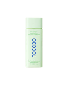 TOCOBO Cica Calming Sun Serum SPF 50+ — Protector solar calmante vegano