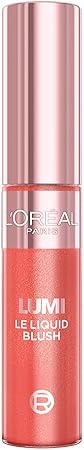 L'Oréal Paris Lumi Blush, rubor líquido para mejillas acabado glowy luminoso