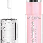 L'Oréal Paris, Plump Ambition lip oil para labios glossy, brillo labial voluminizador con ácido hialurónico