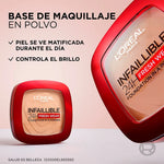 L´Oréal Paris, Base de maquillaje en polvo de larga duración, Infallible 24h Freshwear