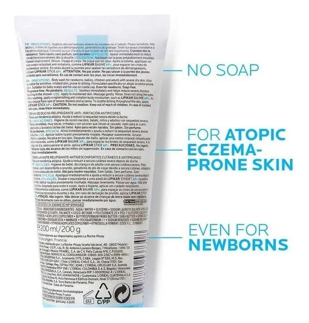 La Roche-posay Lipikar Syndet Ap 200 Ml