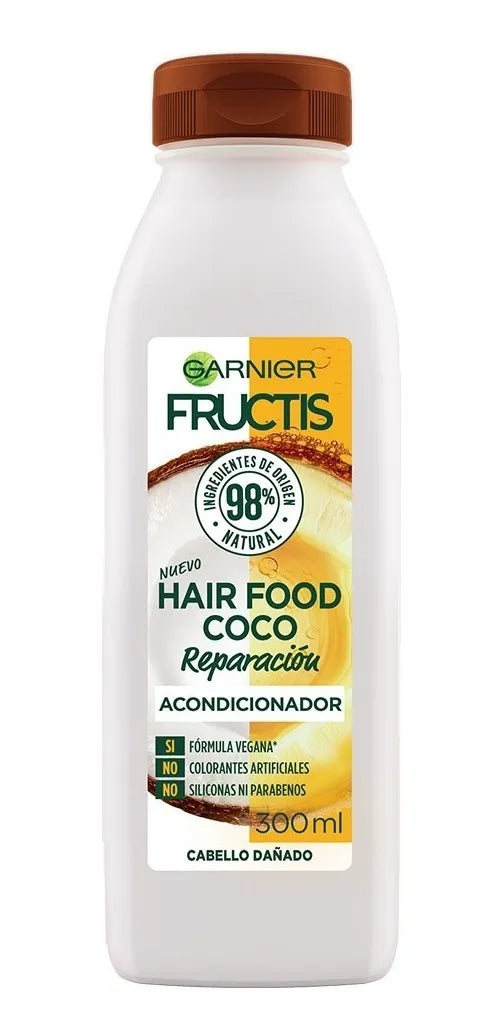 Acondicionador Garnier Fructis Hair Food Coco Botella 300ml