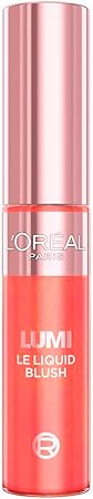 L'Oréal Paris Lumi Blush, rubor líquido para mejillas acabado glowy luminoso