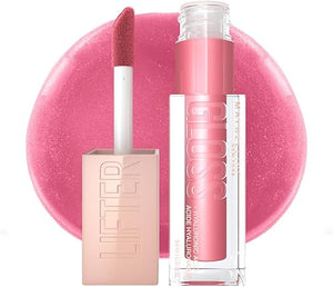 Maybelline Lifter Gloss, Brillo Labial de Larga Duración con Ácido Hialurónico