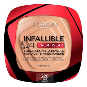 L´Oréal Paris, Base de maquillaje en polvo de larga duración, Infallible 24h Freshwear