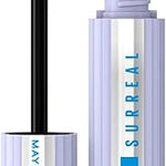 Maybelline The Falsies Surreal Extensions - Máscara de pestañas a prueba de agua, voluminizadora, alargamiento, maquillaje muy negro