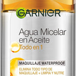 Garnier Skin Active Agua micelar desmaquillante bifásica, 400ml.