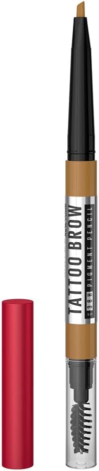 Conoce Tattoo Brow Lift tono Dark Brown De Maybelline New YorkEl delineador de cejas en barra para estilizarla y rellenarla, que no se transfiere ni se corre